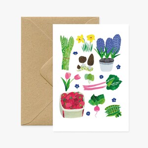 Spring greeting card