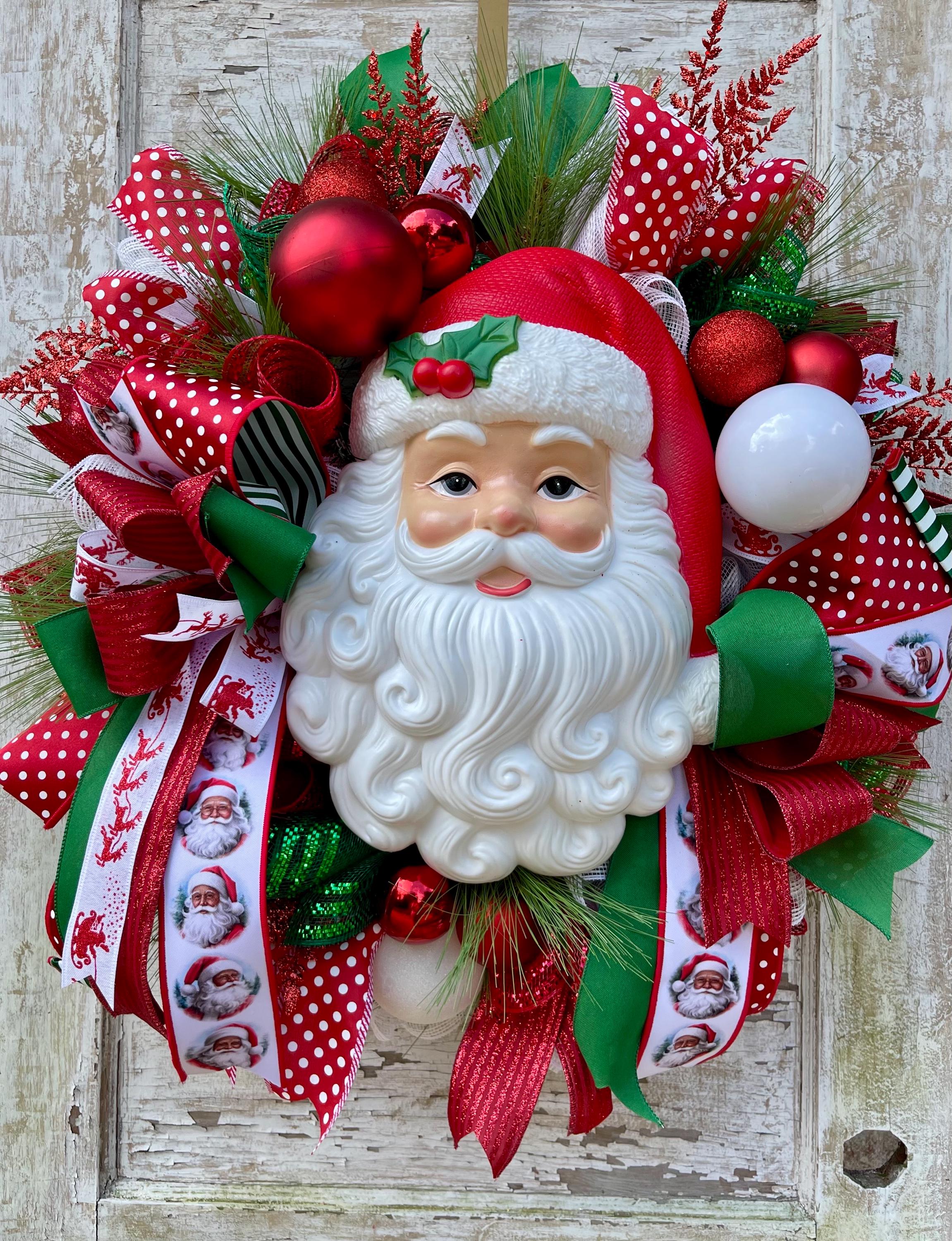 超特大 empire サンタ フェイス ライト サンタクロース ヴィンテージ