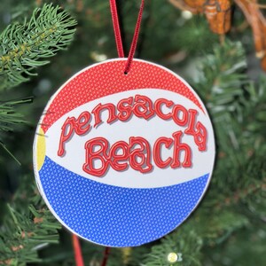 Pensacola Christmas 2022 Pensacola Beach Christmas Ornament 2022 | Etsy