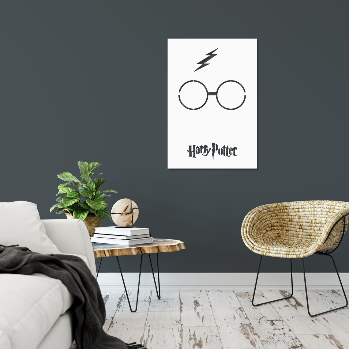 Harry Potter Movie Wall Art Metal Wall Decor Wall Hangings Etsy