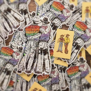 Cowboy-stickers