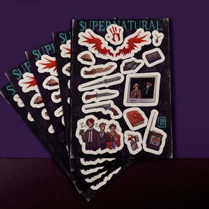 Supernatural Sticker sheet