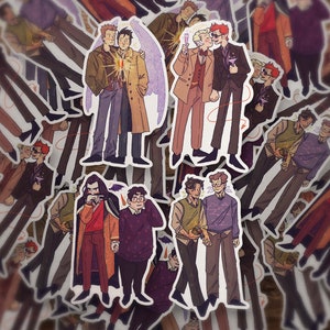 Husband Stickers (Supernatural, Good Omens, What We Do In The Shadows, The Magnus Archives)