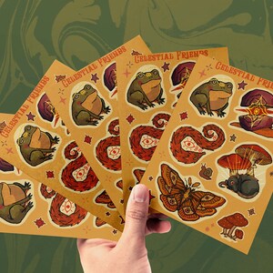 Celestial Friends Sticker sheet