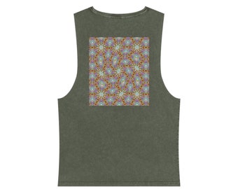 Philo Warp Unisex Stonewash Tank Top