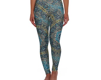 Leggings de yoga taille haute (AOP)