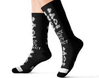 PLUR - Unisex Sublimation Socks