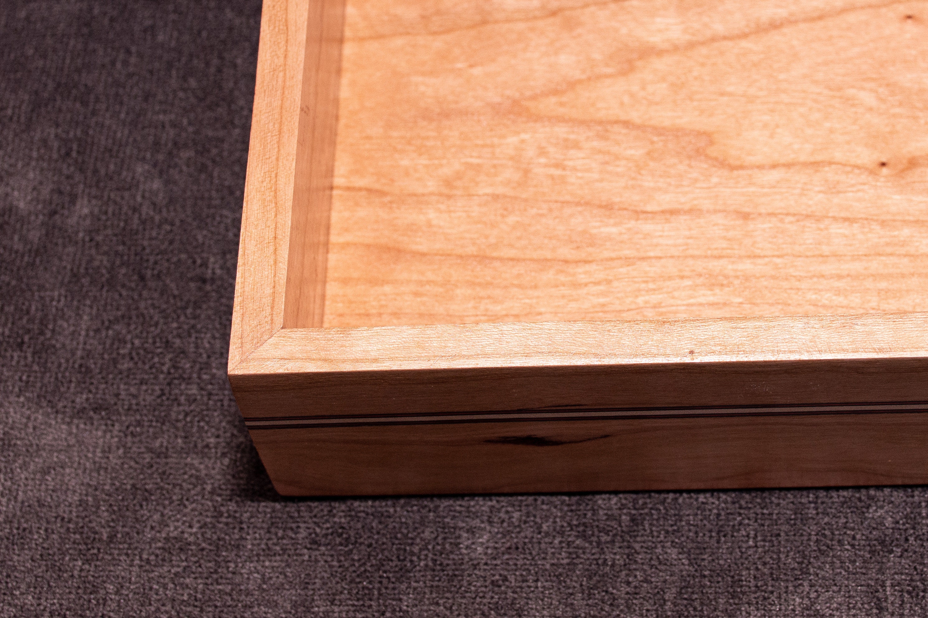 Cherry Desk Organizer. Desk Organizer Tray cherry 16 Etsy