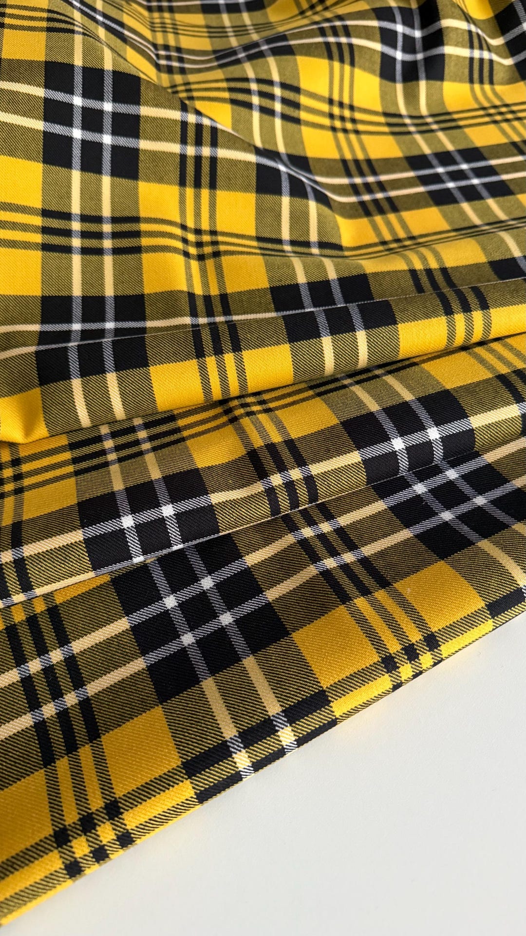Italian Wool Fabric, Italian Check Fabric, 100% Pura Lana Vergine ...