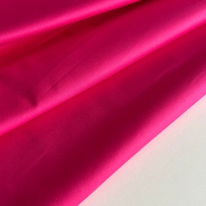 Italian cotton poplin fabric, high quality, great for summer clothing, color: pink, last piece 1.80 meters