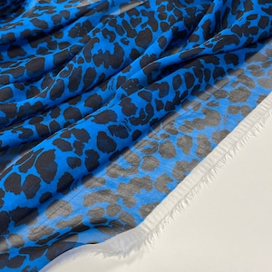 Italian designer fabric, chiffon silk fabric, top quality, last piece 2.40 meters