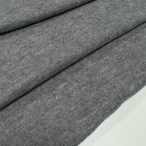 ITALY DESIGNER fabric, Wool fabric, Fine knit, Best quality, Color: Grey
