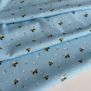 Italian viscose crepe fabric, designer fabric – fine pattern, premium quality, sold by the meter