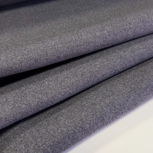 PIACENZA, Exclusive Italian wool-cashmere fabric, designer fabric, premium quality, color: gray