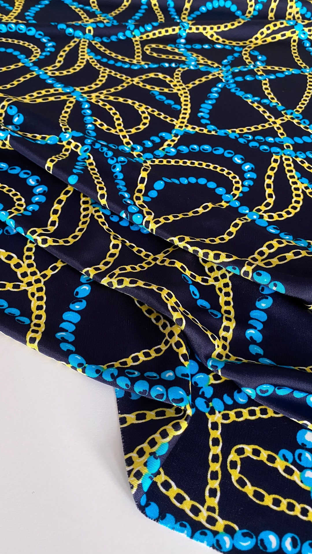 ★★ ★★ Viscose chain pattern shirt T22F1WSH0 Versace Chain print shirt - Multicolour - Men
