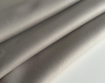 PIACENZA, Italian wool-cashmere fabric, coat fabric, double-faced fabric, premium quality, color: cool beige
