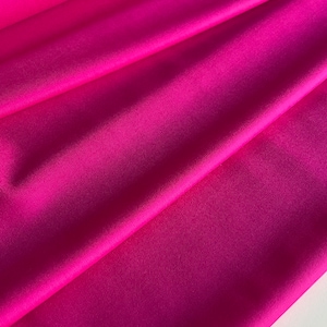 Italian designer wool-silk fabric, premium quality, thin and soft, color: pink (Barbie)