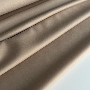 Exclusive Italian wool fabric, famous designer fabric, premium quality, soft and thin, color: sand beige, last piece 2.10 meters