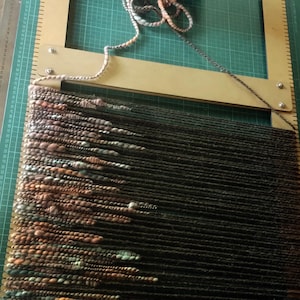 TRAVELLING LOOM 4-in-1. Weave hats, tapestries, ponchos, blankets. Beginner Weaving Kit. With tutorials.