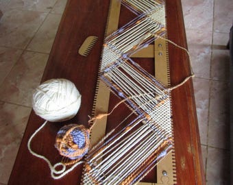 4-in-1 Modular Frame Loom, Travel Loom, Beginner Weaving Kit- Bonus: Textile Color Lab