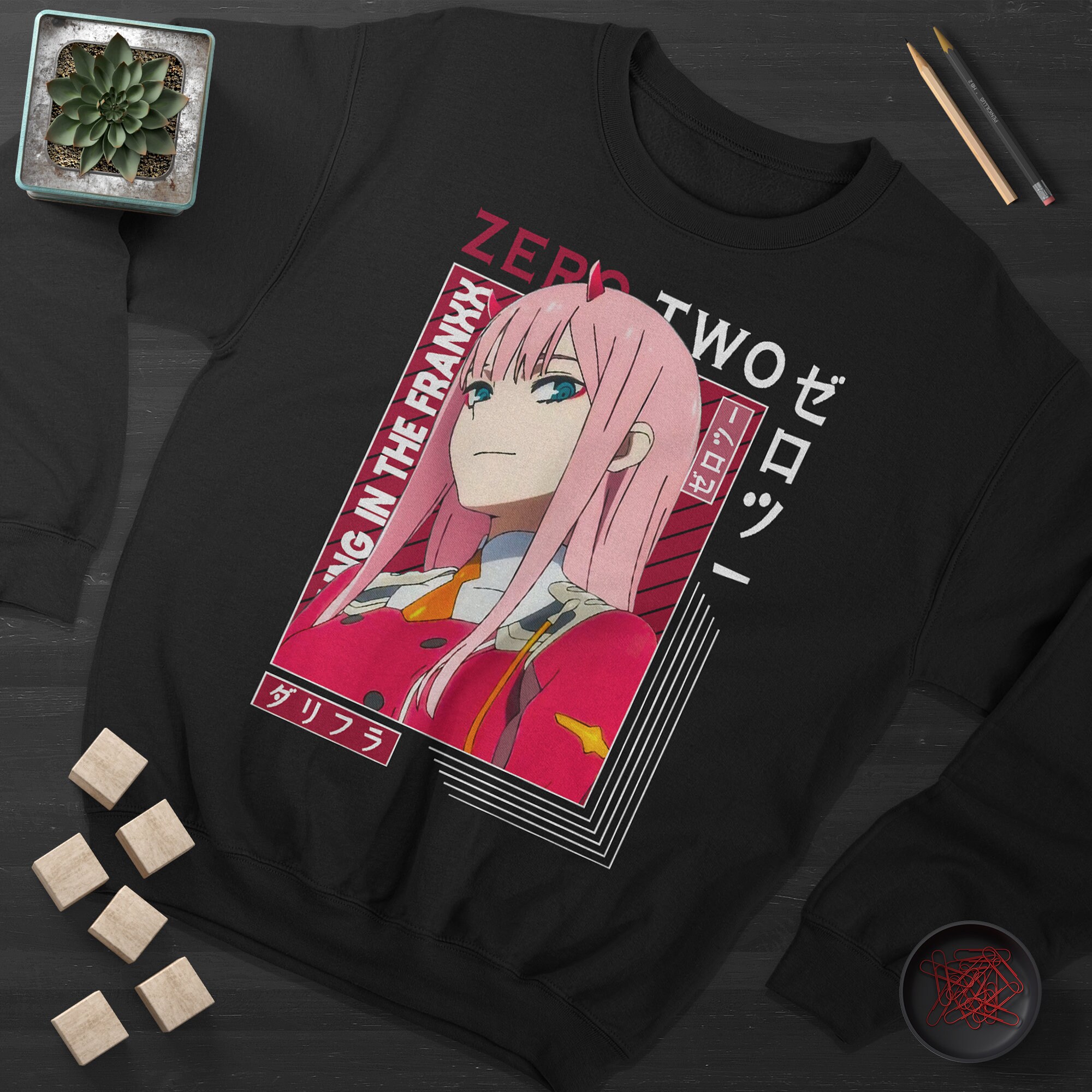 zero two sweatshirt