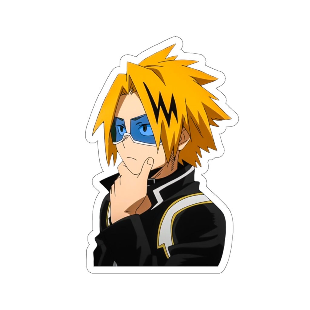 Denki Kaminari Sticker My Hero Academia Sticker Boku no Hero | Etsy