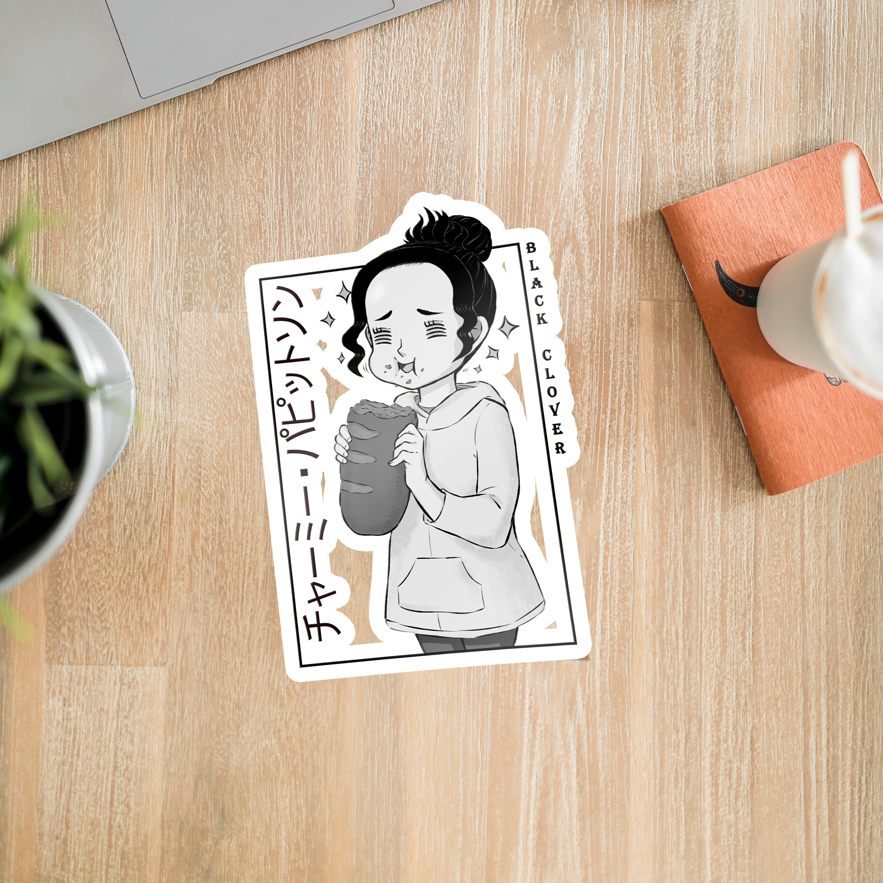 Charmy Pappitson Sticker Black Clover Sticker Anime Sticker Etsy