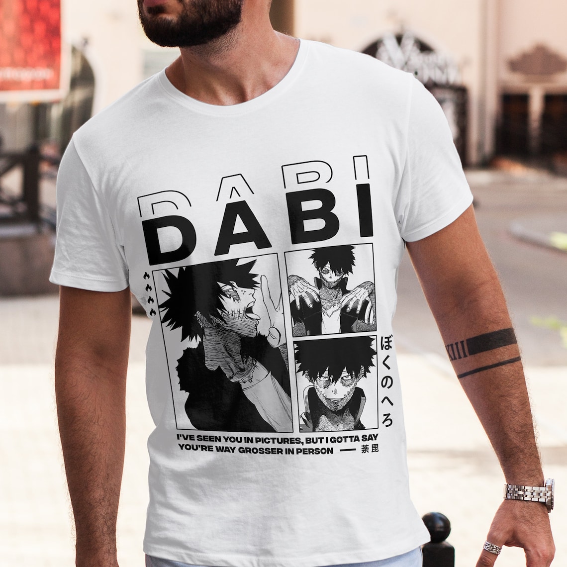 hot topic dabi shirt
