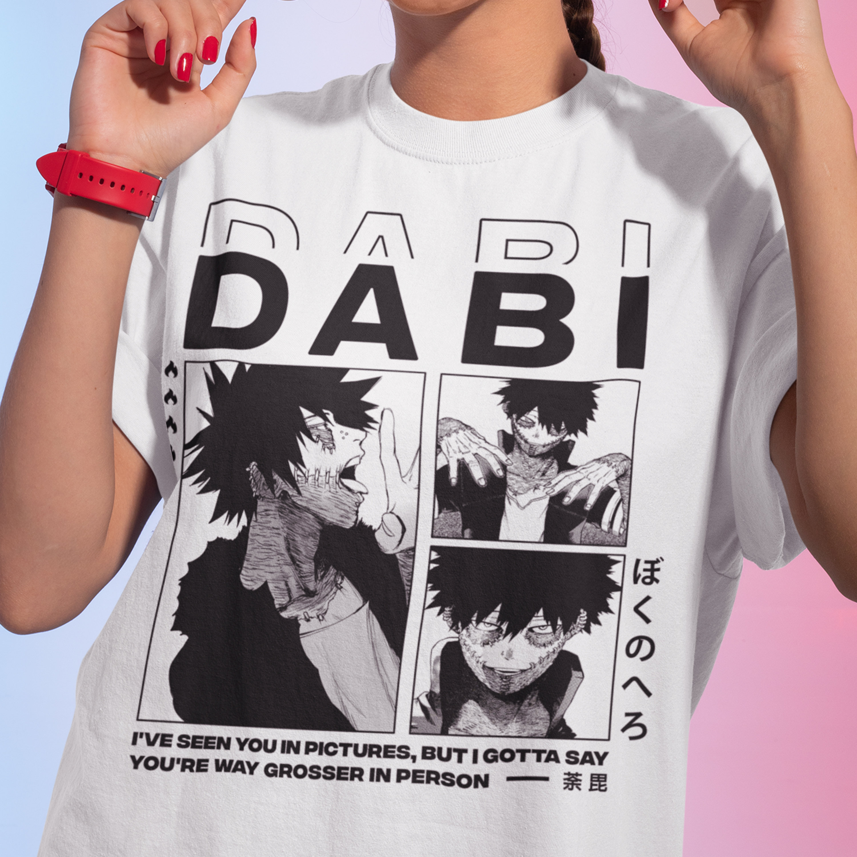 hot topic dabi shirt