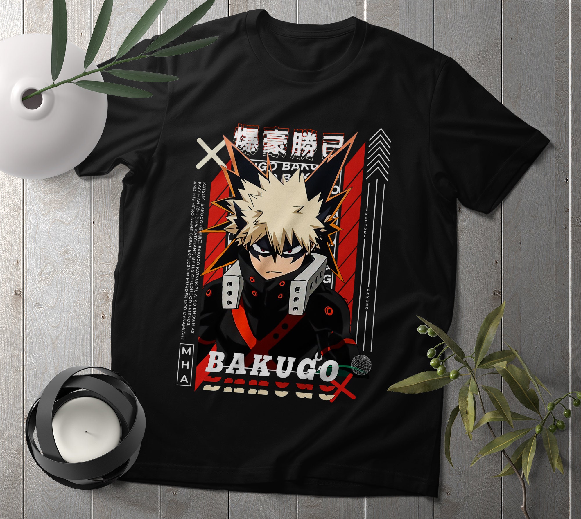 mha bakugou shirt