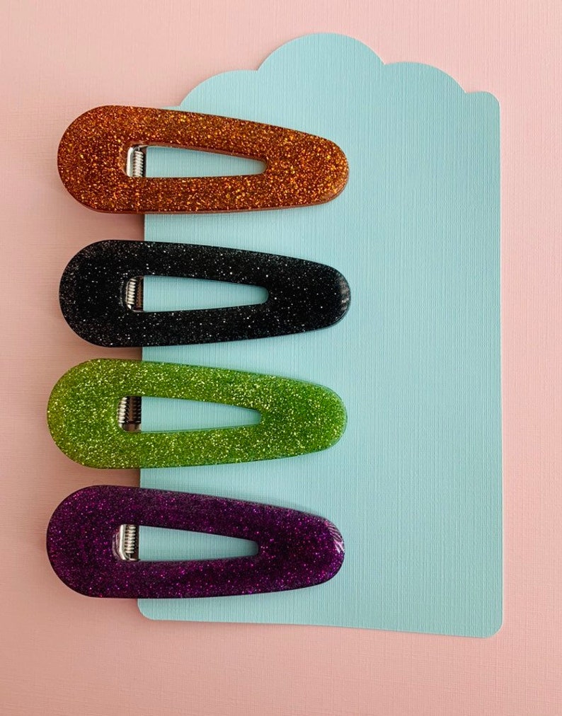 Spooky Spirits l Halloween themed hair clip set