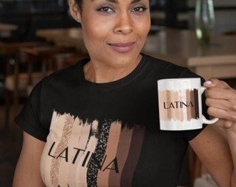 Limited Edition Latina T-Shirt: Unisex Short-Sleeve Design