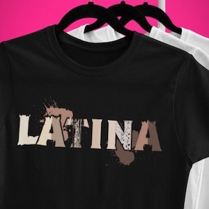 LATINA Short-Sleeve Unisex T-Shirt. LATINA T-Shirt. Afro-Latina T-shirt. Latina Pride T-shirt. Black Latina T-shirt. Latina Love T-shirt