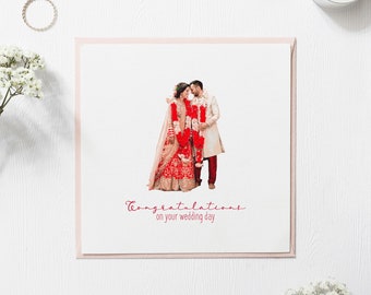 Hindu Wedding Card Etsy