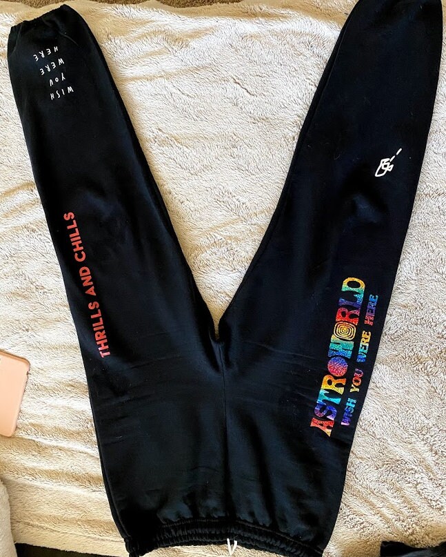 travis scott sweatpants astroworld