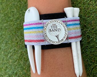 Golf Wristband // Golf Gift for Women // Ball Marker // Golf Tournament Awards