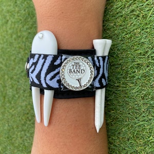 Golf Wristband // Golf Gift for Women // Ball Marker // Golf Tournament Awards image 1