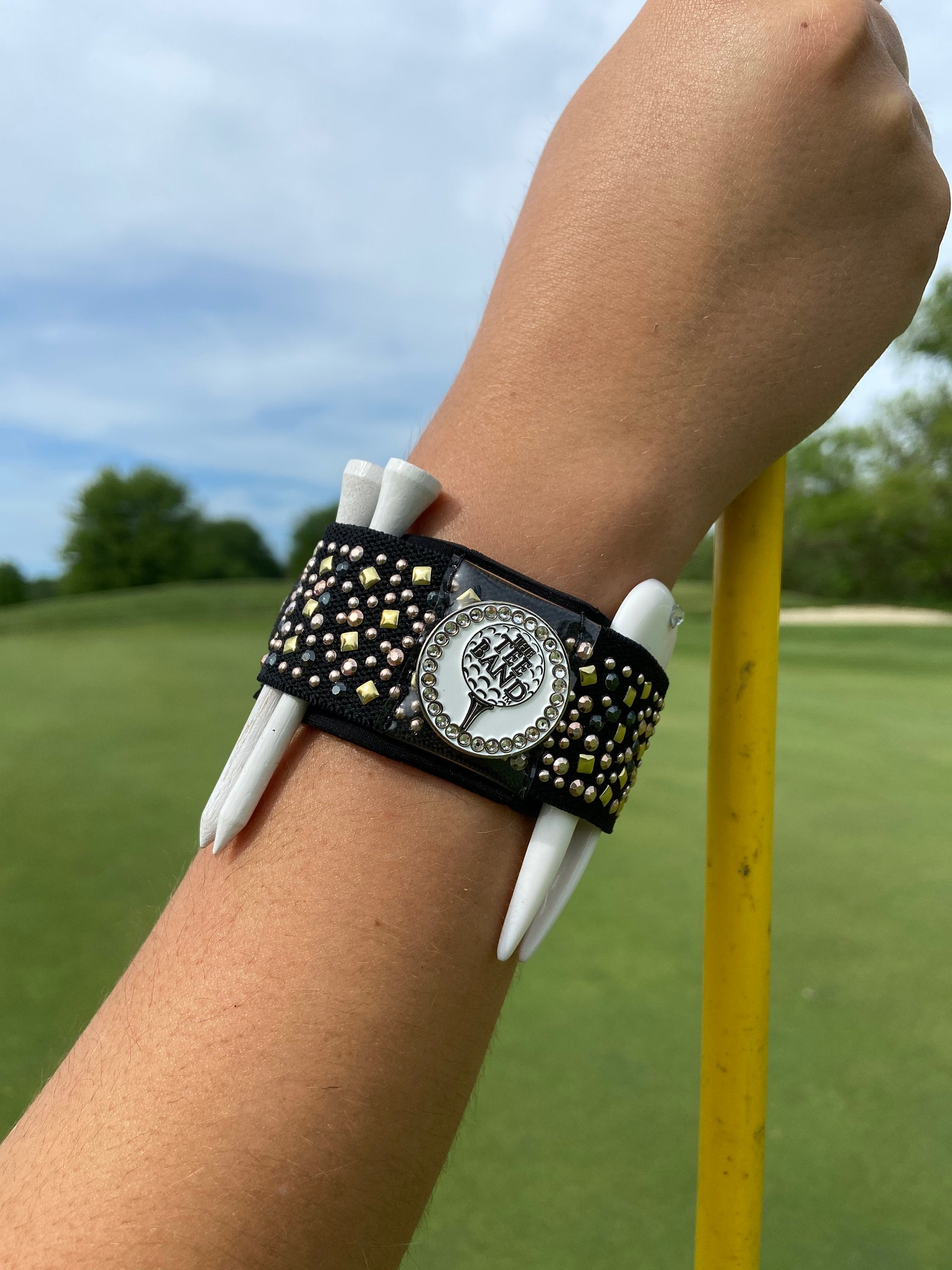 Golf Wristband // Golf Gift for Women // Ball Marker // Golf - Etsy