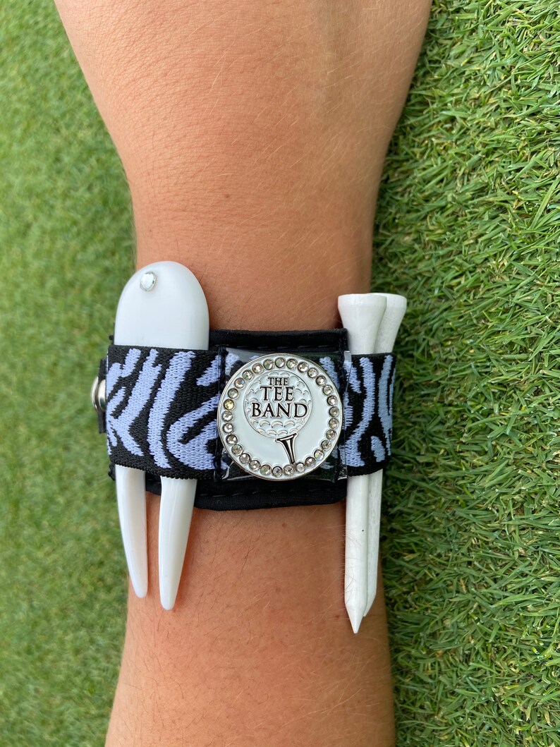 Golf Wristband // Golf Gift for Women // Ball Marker // Golf Tournament Awards image 1