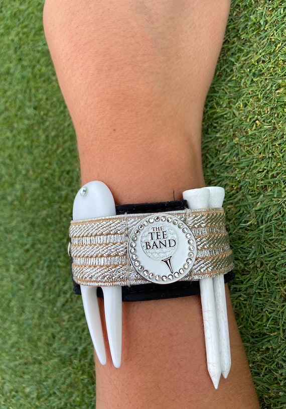 Golf Wristband // Golf Gift for Women // Ball Marker // Golf Etsy