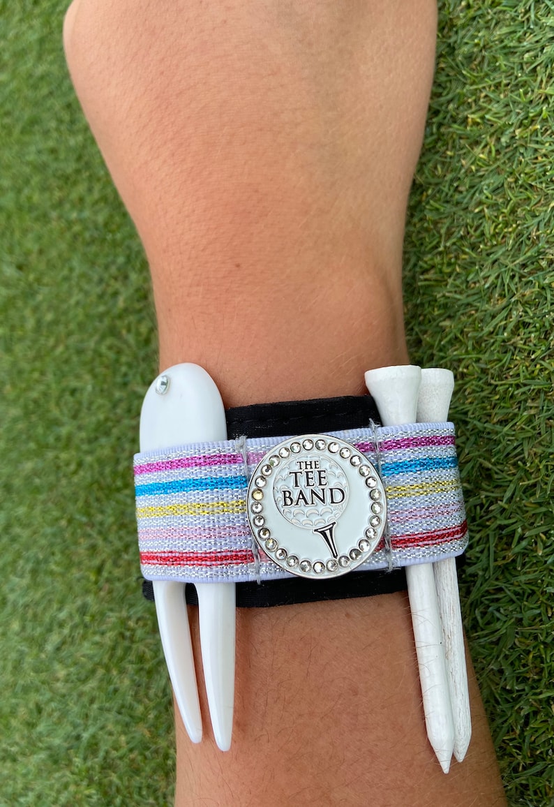 Golf Wristband // Golf Gift for Women // Ball Marker // Golf Etsy