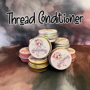 Natural Beeswax Thread Conditioner, Beeswax for Thread, floss gloss, Thread Wax, Sewing Beeswax, Embroidery Beeswax, scented thread wax, 5g