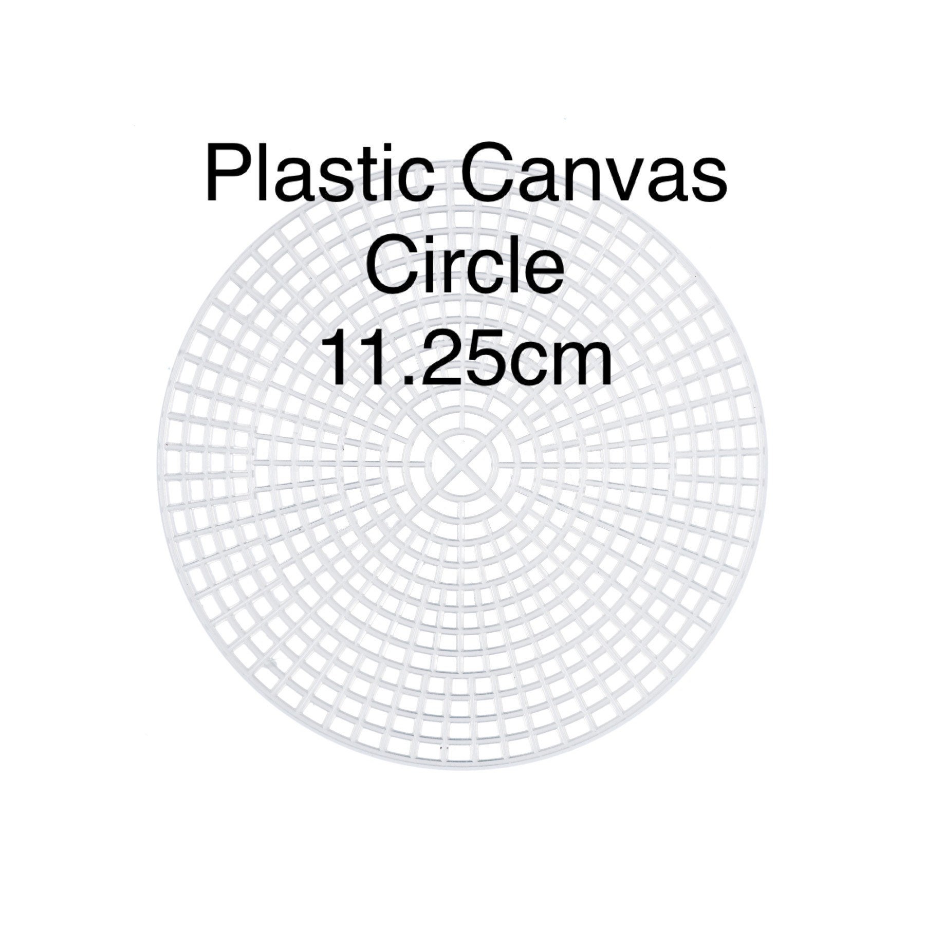 Plastic Canvas Circle
