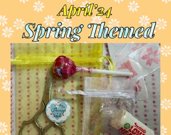 APRIL 2024, Scissors of the Month Club, vintage look silver colour, embroidery scissors
