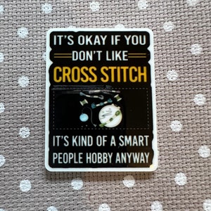 Cross stitch needle minder,needleminder, funny needleminder, needle nanny, needle keeper, magnetic needleminder for cross stitch