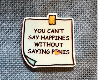 Snarky needleminder, cussing needleminder, sweary needle minder, magnetic needle keep, cross stitch, embroidery, star needle minder