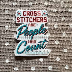 Cross stitch needle minder,needleminder, funny needleminder, needle nanny, needle keeper, magnetic needleminder for cross stitch
