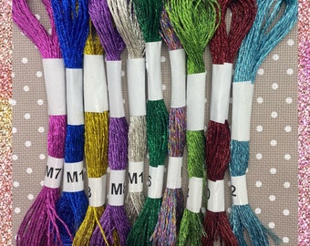 Metallic Stickgarn - Glitzer-Effekte Für Deine Projekte