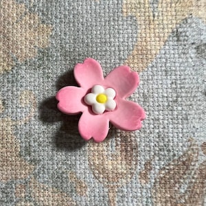 Redresseur de fleurs de cerisier, aiguille de rappel floral en émail, point de croix sakura, aiguille de rappel magnétique, aiguille à broder nounou