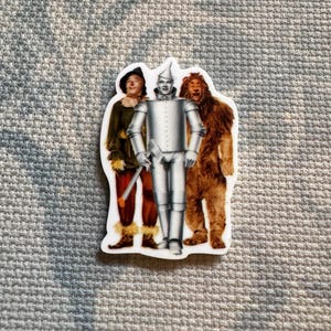 Wizard needleminder, oz needle minder, magnetic needleminder, witch needle nanny, cross stitch needle minder, lion needle minder